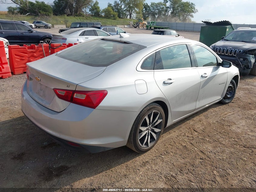 Vin: 1g1ze5st5hf280027, lot: 46562238, chevrolet malibu 1lt 20174