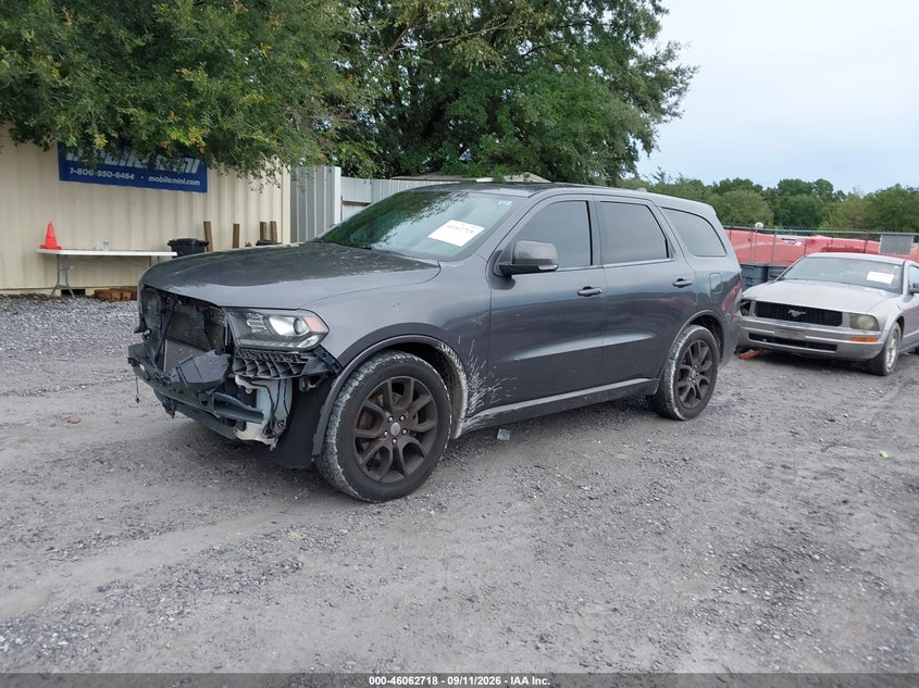 Vin: 1c4sdjct0gc322073, lot: 46562245, dodge durango r/t 20162