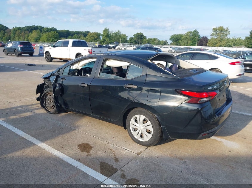 Vin: 3n1cn8dvxml858381, lot: 46562283, nissan versa s xtronic cvt 20213