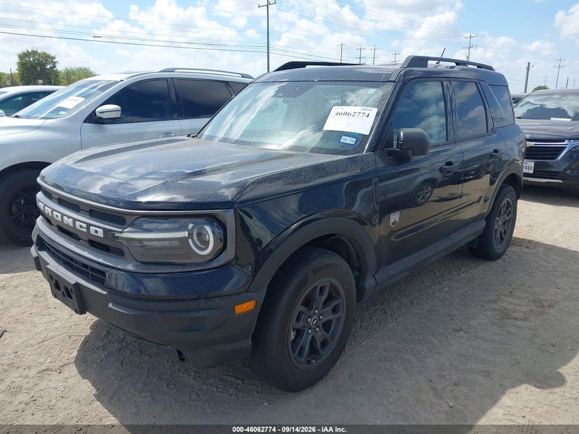 Vin: 3fmcr9b6xrrf54017, lot: 46562301, ford bronco sport big bend 20242