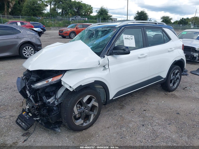 Vin: kmhrc8a36su415644, lot: 46562314, hyundai venue limited 20252