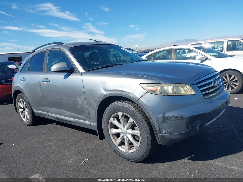 INFINITI FX35 2006 VIN JNRAS08W46X201617