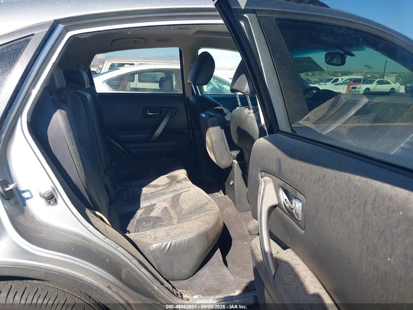 INFINITI FX35 2006 VIN JNRAS08W46X201617