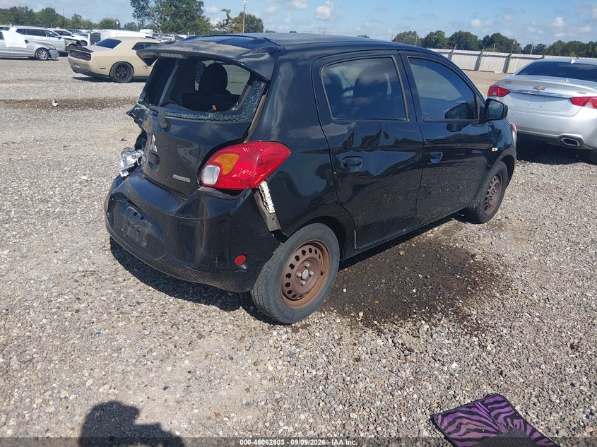 Vin: ml32a3hj7eh009214, lot: 46562330, mitsubishi mirage de 20144