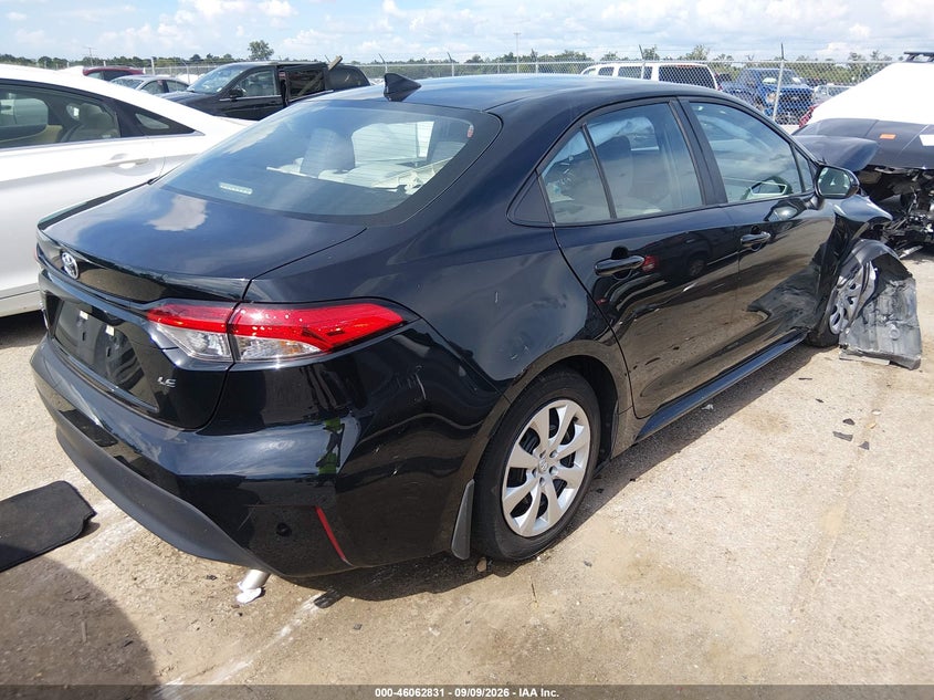 Vin: 5yfb4mde8sp348227, lot: 46562358, toyota corolla le 20254