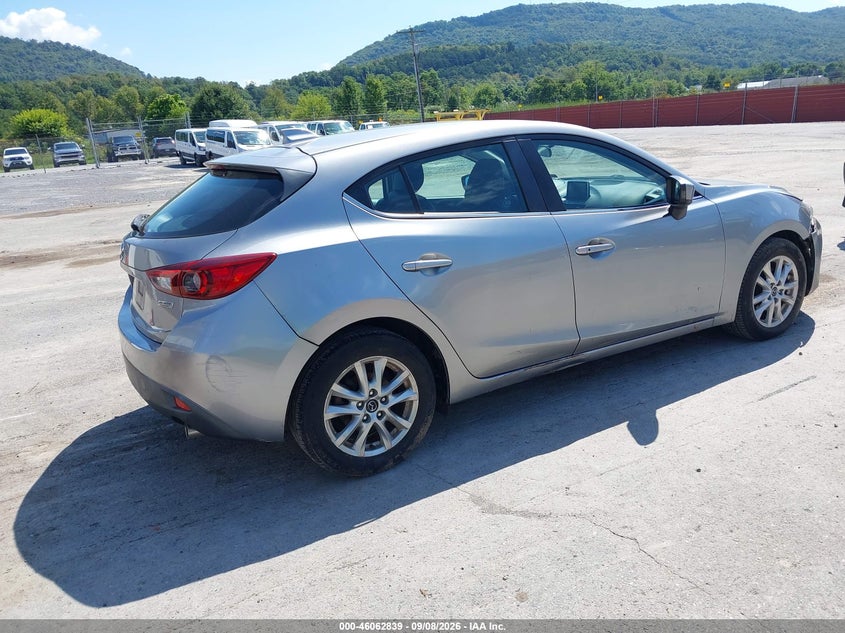 Vin: 3mzbm1m73fm220939, lot: 46562366, mazda mazda3 i grand touring 20154