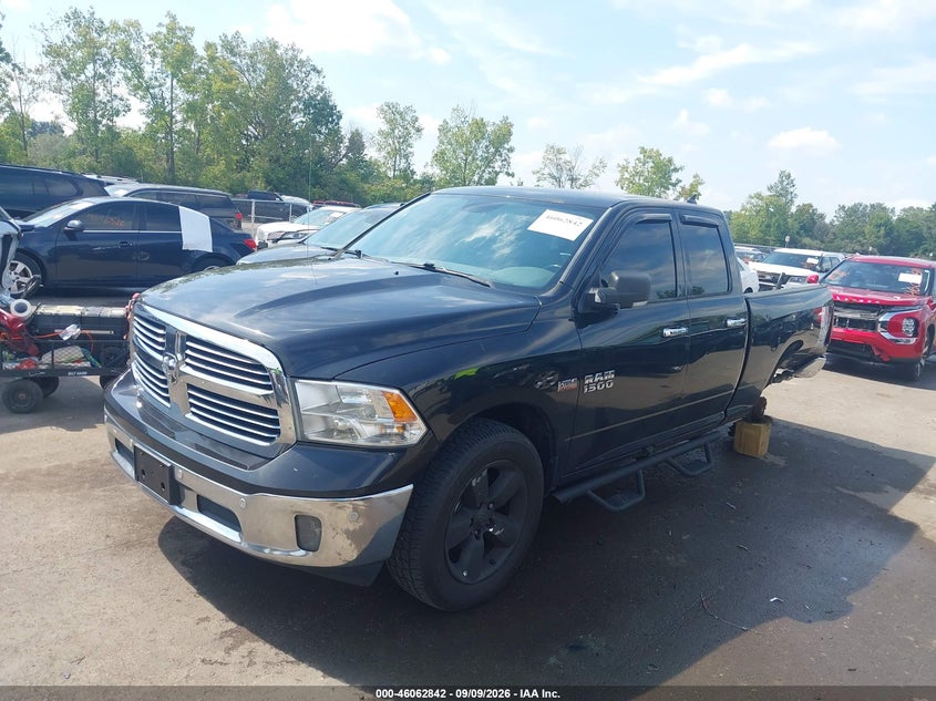 Vin: 1c6rr7gt7js144390, lot: 46562369, ram 1500 big horn  4x4 6'4 box 20182