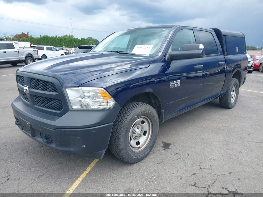 Vin: 1c6rr7kg2hs837369, lot: 46562370, ram 1500 tradesman  4x4 5'7 box 20172