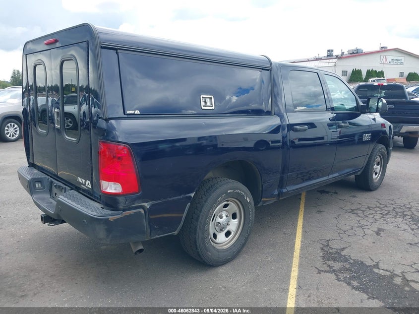 Vin: 1c6rr7kg2hs837369, lot: 46562370, ram 1500 tradesman  4x4 5'7 box 20174