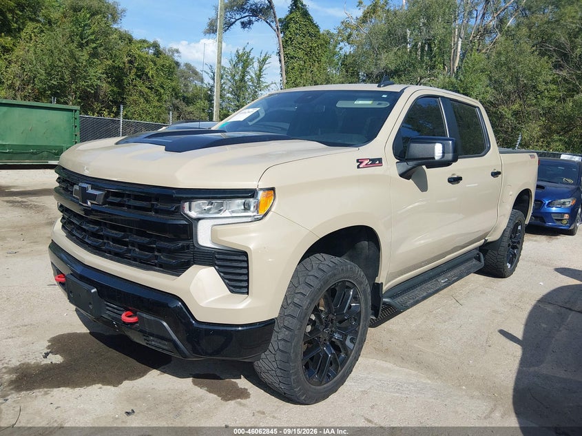 Vin: 3gcudfed6ng662060, lot: 46562372, chevrolet silverado 1500 4wd  short bed lt trail boss 20222