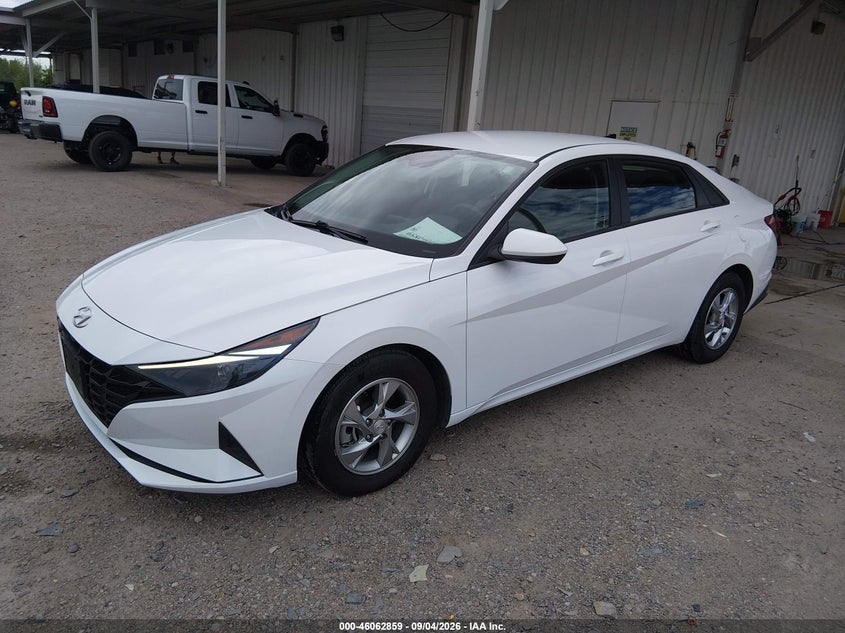 Vin: 5npll4ag7mh049227, lot: 46562386, hyundai elantra se 20212