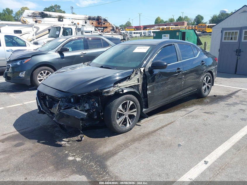 Vin: 3n1ab8cv2my252612, lot: 46562392, nissan sentra sv xtronic cvt 20212