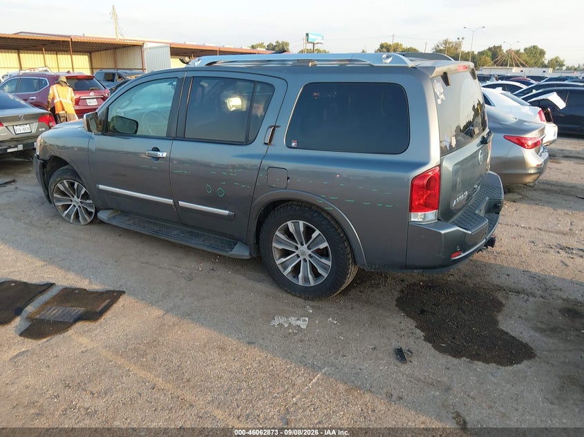 Vin: 5n1ba0nd4fn600948, lot: 46562400, nissan armada sl 20153