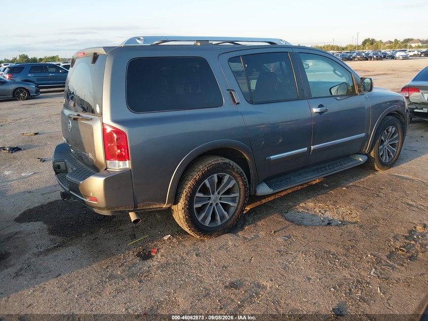 Vin: 5n1ba0nd4fn600948, lot: 46562400, nissan armada sl 20154