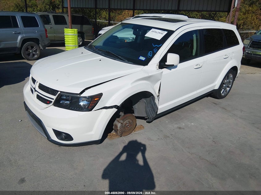 Vin: 3c4pddeg4gt201039, lot: 46562417, dodge journey r/t 20162