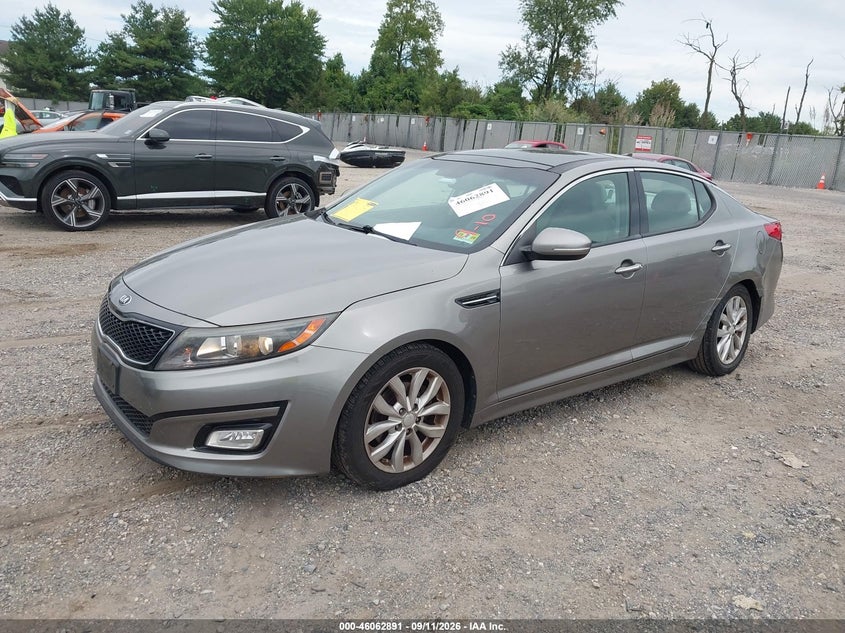 Vin: 5xxgn4a7xfg489744, lot: 46562418, kia optima ex 20152