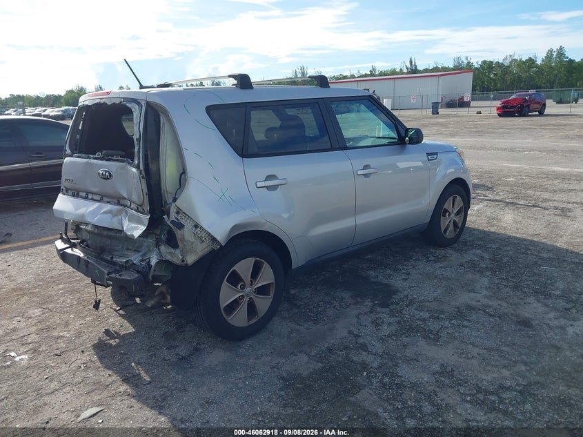 Vin: kndjn2a2xg7842900, lot: 46562445, kia soul 20164