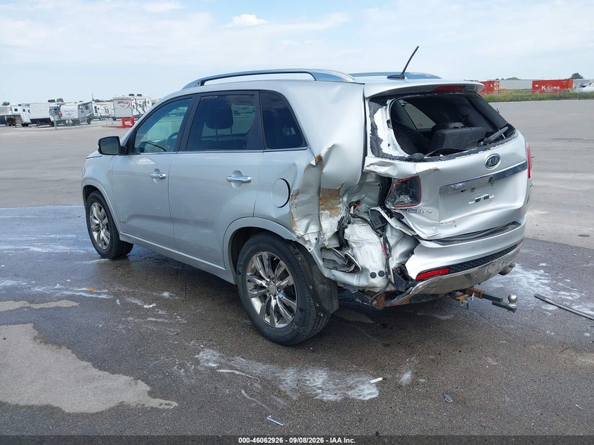 Vin: 5xykwda27dg381943, lot: 46562453, kia sorento sx v6 20133