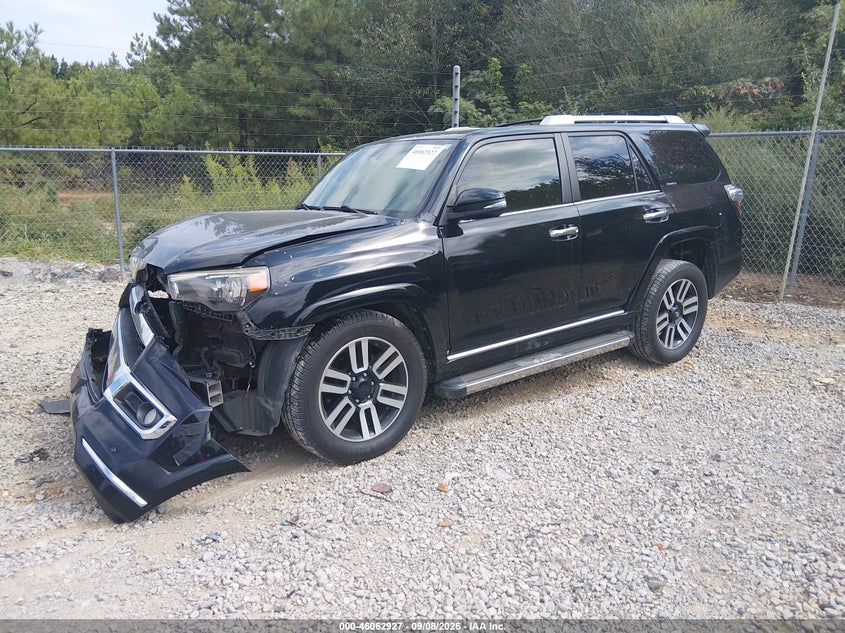 Vin: jtezu5jrxe5078801, lot: 46562454, toyota 4runner limited 20142