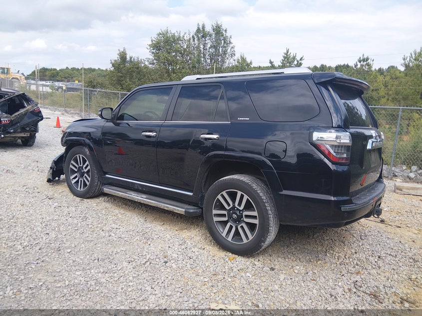 Vin: jtezu5jrxe5078801, lot: 46562454, toyota 4runner limited 20143