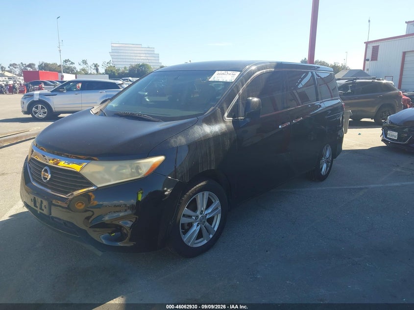 Vin: jn8ae2kp5c9049016, lot: 46562457, nissan quest s 20122