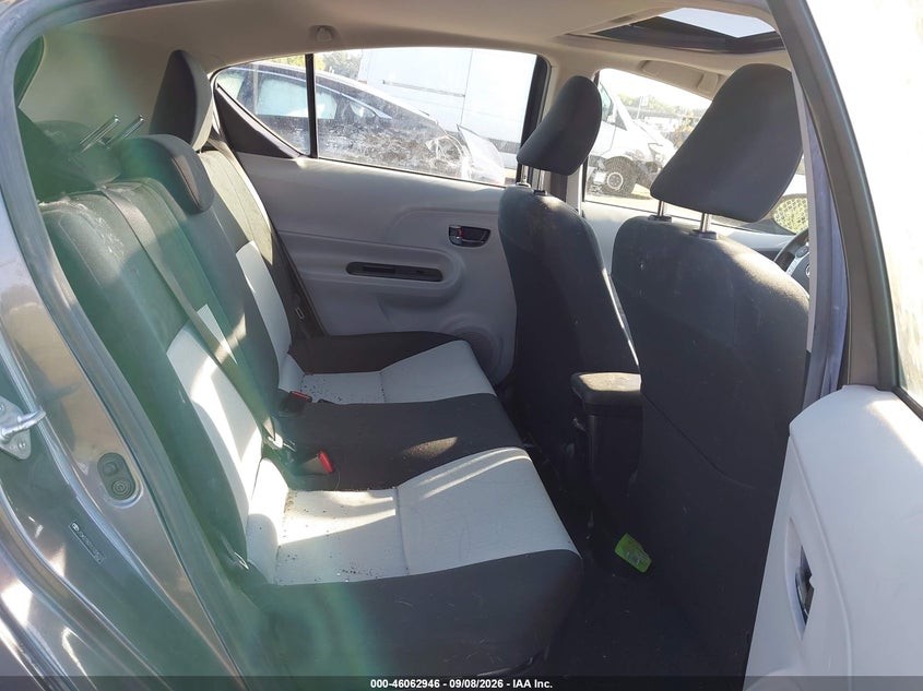TOYOTA PRIUS C 2012 VIN JTDKDTB31C1028233