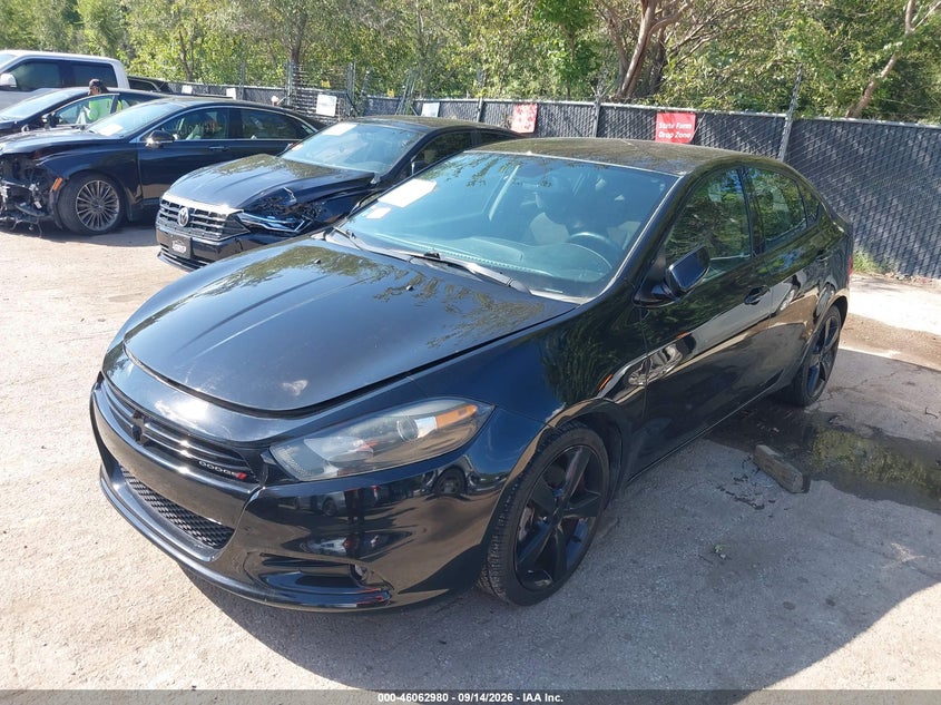 Vin: 1c3cdfbb2fd404233, lot: 46562507, dodge dart sxt 20152
