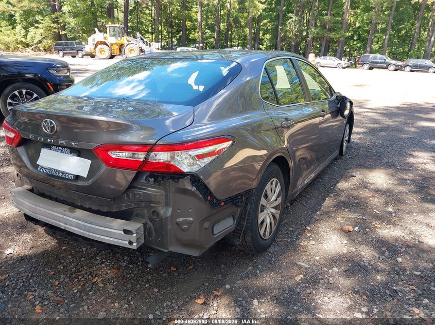 Vin: 4t1b11hk2ju598390, lot: 46562517, toyota camry l 20184