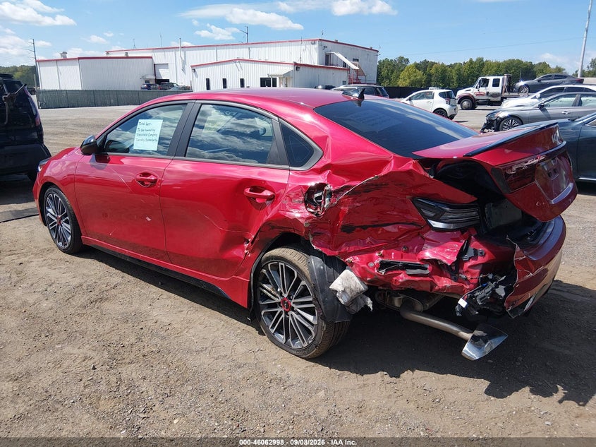 Vin: 3kpf44ac5pe524602, lot: 46562525, kia forte gt 20233
