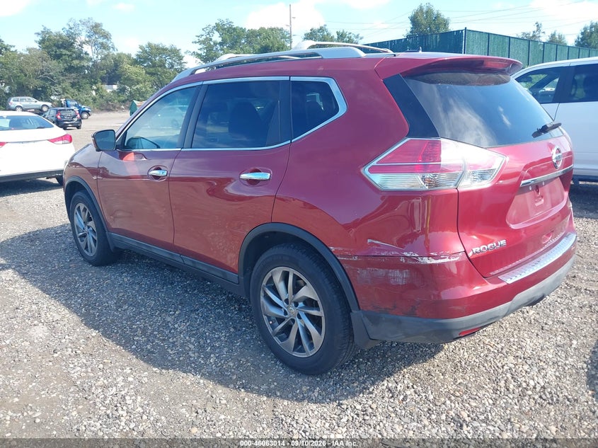 2015 NISSAN ROGUE auction photo 3