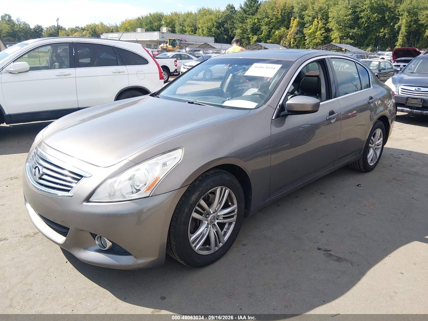 2010 Infiniti G, Удар ззаду, IAAI, VIN JN1CV6AR3AM459020 — фото 2