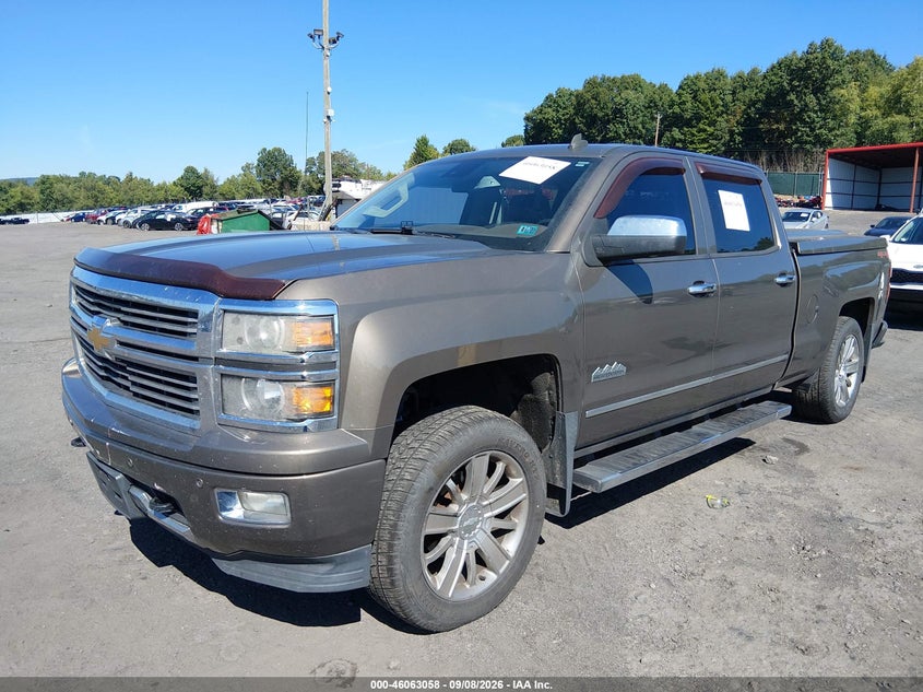 Vin: 3gcuktec6eg365205, lot: 46562585, chevrolet silverado 1500 high country 20142