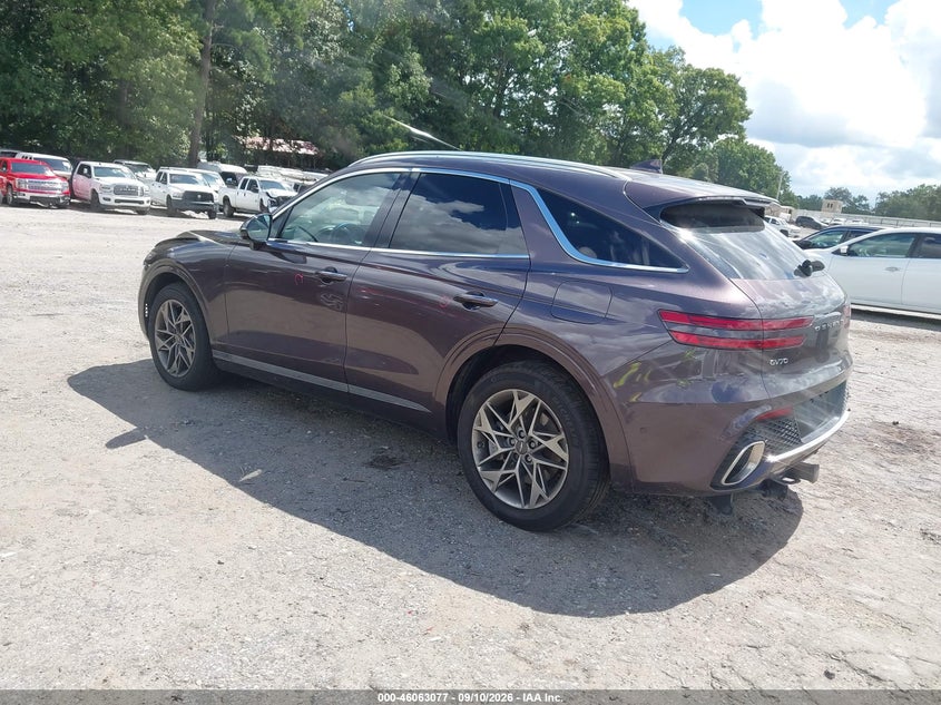 Vin: kmumadtb7pu102091, lot: 46562604, genesis gv70 2.5t awd 20233