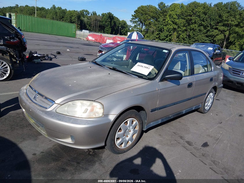 2000 HONDA CIVIC auction photo 2