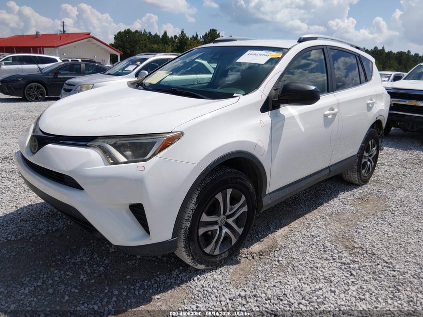 2017 Toyota RAV 4, Rear, IAAI, VIN JTMZFREV4HJ141898 — photo 2