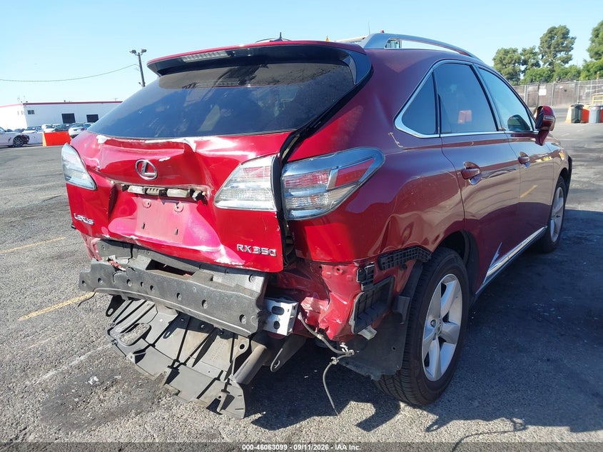Vin: 2t2zk1ba9ac001597, lot: 46562626, lexus rx 350 20104