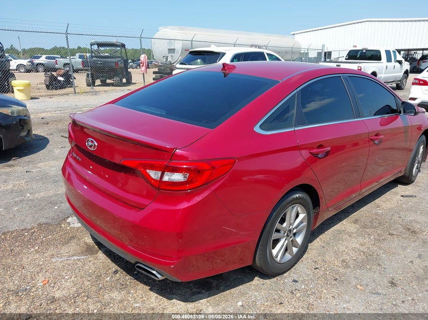 2015 HYUNDAI SONATA auction photo 4