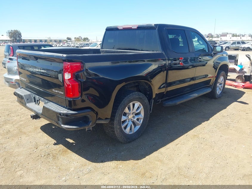 Vin: 3gcpwbek8mg160082, lot: 46562639, chevrolet silverado 1500 2wd  short bed custom 20214