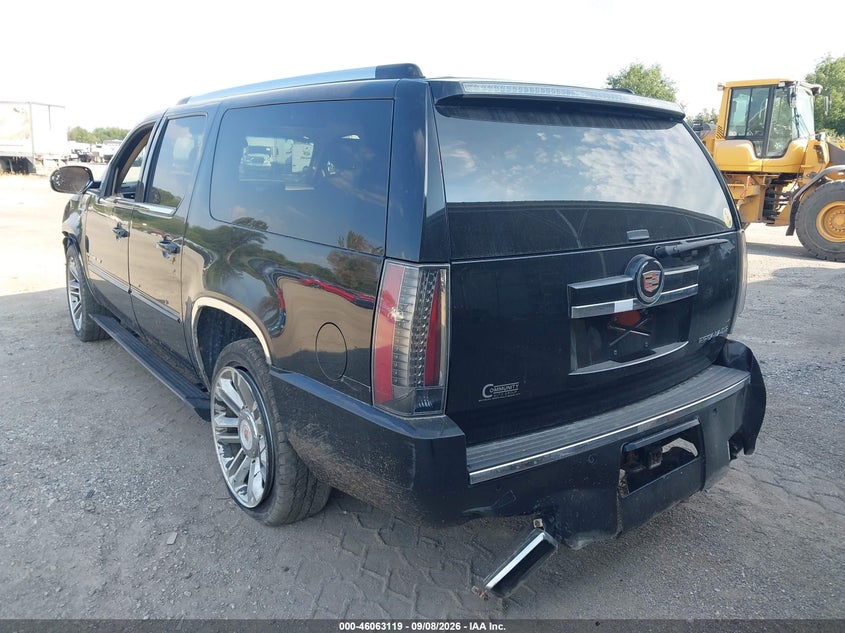 Vin: 1gys4jef1dr203989, lot: 46562646, cadillac escalade esv premium 20133