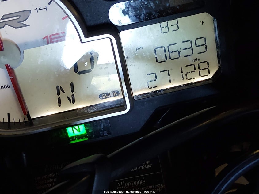 2012 BMW S 1000 auction photo 7