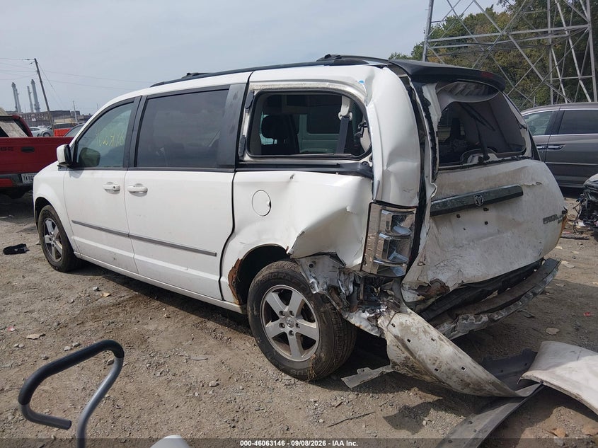 Vin: 2d4rn5d12ar408504, lot: 46562673, dodge grand caravan sxt 20103