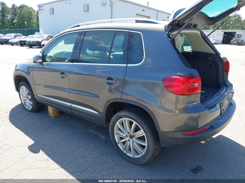 VOLKSWAGEN TIGUAN 2013 VIN WVGBV7AX8DW005346