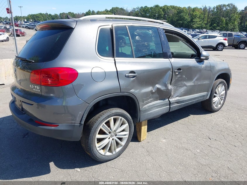 VOLKSWAGEN TIGUAN 2013 VIN WVGBV7AX8DW005346