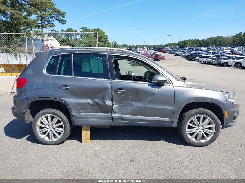 VOLKSWAGEN TIGUAN 2013 VIN WVGBV7AX8DW005346