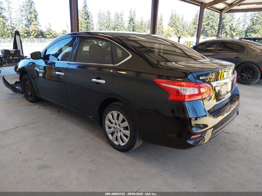 Vin: 3n1ab7ap4gy276249, lot: 46562679, nissan sentra fe+ s/s/sl/sr/sv 20163