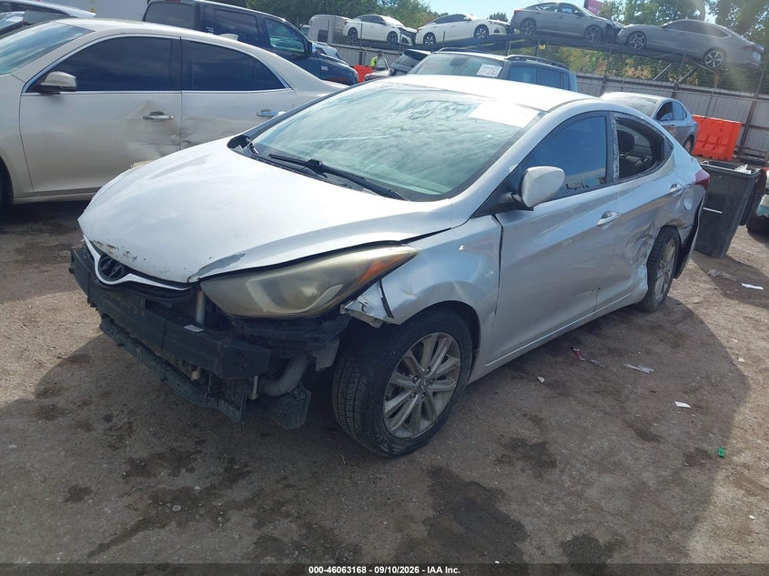 Vin: 5npdh4ae1fh627989, lot: 46562695, hyundai elantra se 20152