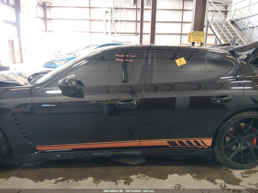 PORSCHE PANAMERA 2010 VIN WP0AC2A70AL091676