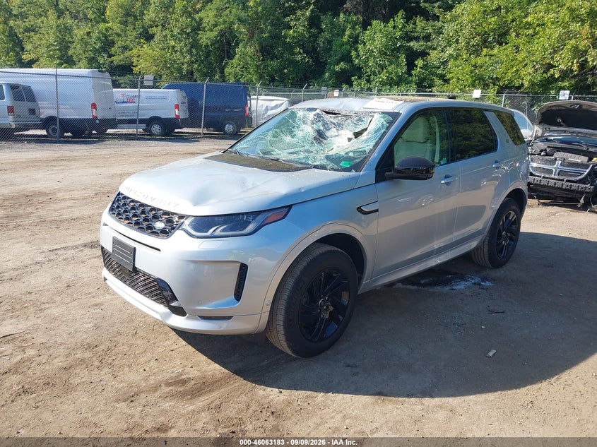 Vin: salcj2fx3sh356823, lot: 46562710, land rover discovery sport s 20252