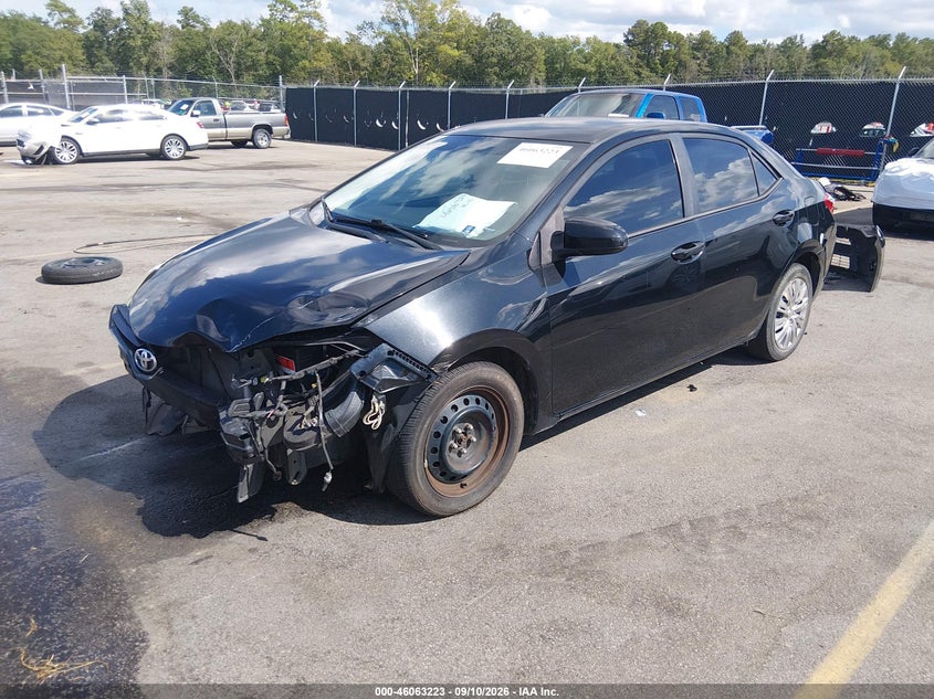 Vin: 2t1burhe9gc597408, lot: 46562750, toyota corolla le 20162