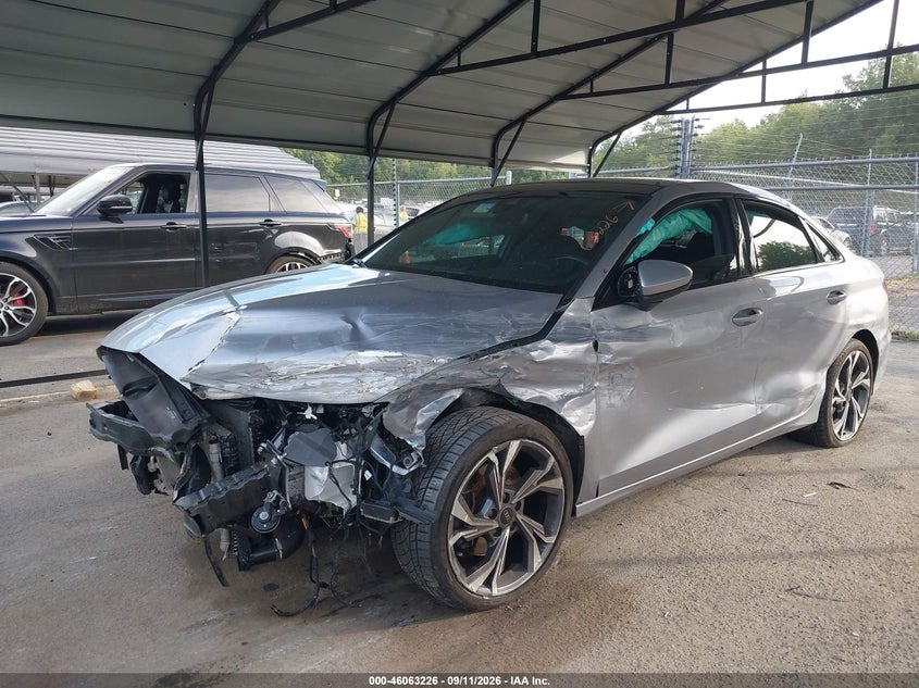 Vin: waugudgy4pa050293, lot: 46562753, audi a3 premium 40 tfsi quattro s tronic 20232